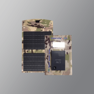 12W Camouflage Foldable Solar Charging Panel - Solar power bank - rishangsolar.com