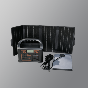 Outdoor Portable Power Station + Foldable Solar Panel Kit - Solar portable power supply - rishangsolar.com