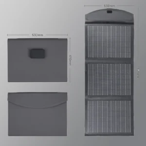 RS-F100 Portable Foldable Solar Panel - Portable foldable solar panel - rishangsolar.com