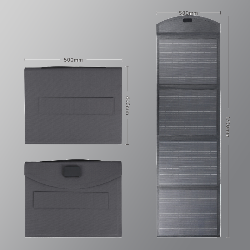 RS-F120 Portable Foldable Solar Panel - Portable foldable solar panel - rishangsolar.com