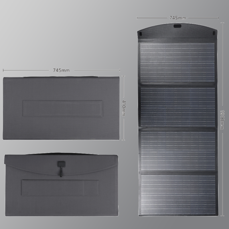 RS-F200 Portable Foldable Solar Panel - Portable foldable solar panel - rishangsolar.com