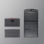 Portable foldable solar panel