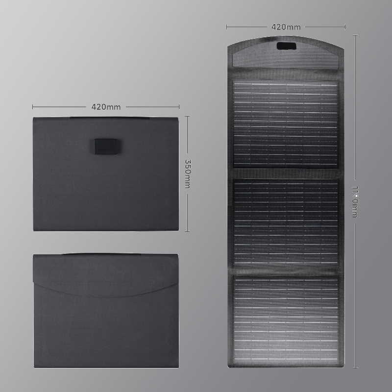 RS-F60 Portable Foldable Solar Panel - Portable foldable solar panel - rishangsolar.com