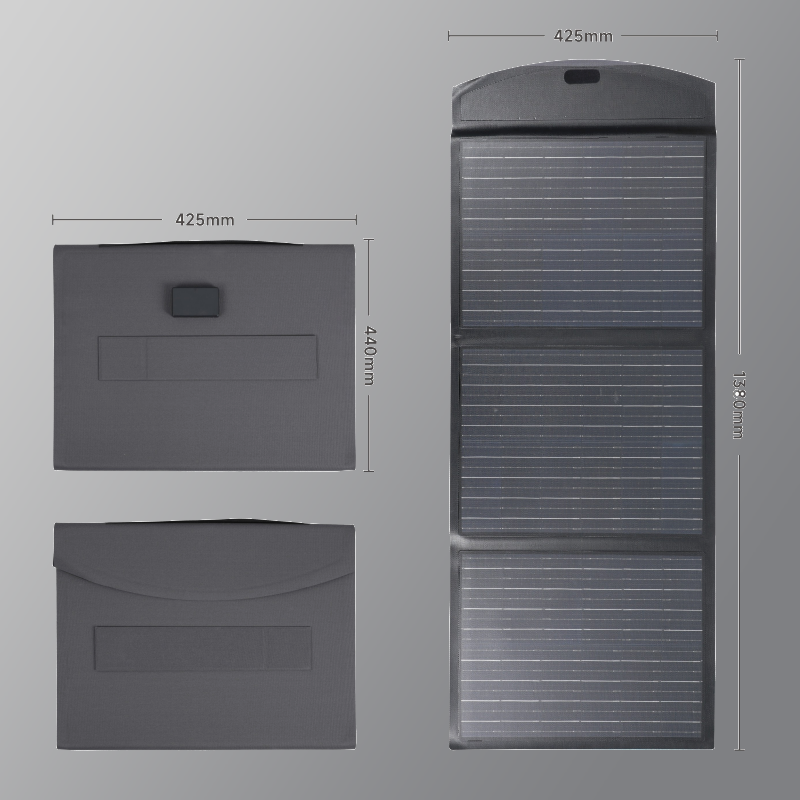 RS-F80 Portable Foldable Solar Panel - Portable foldable solar panel - rishangsolar.com